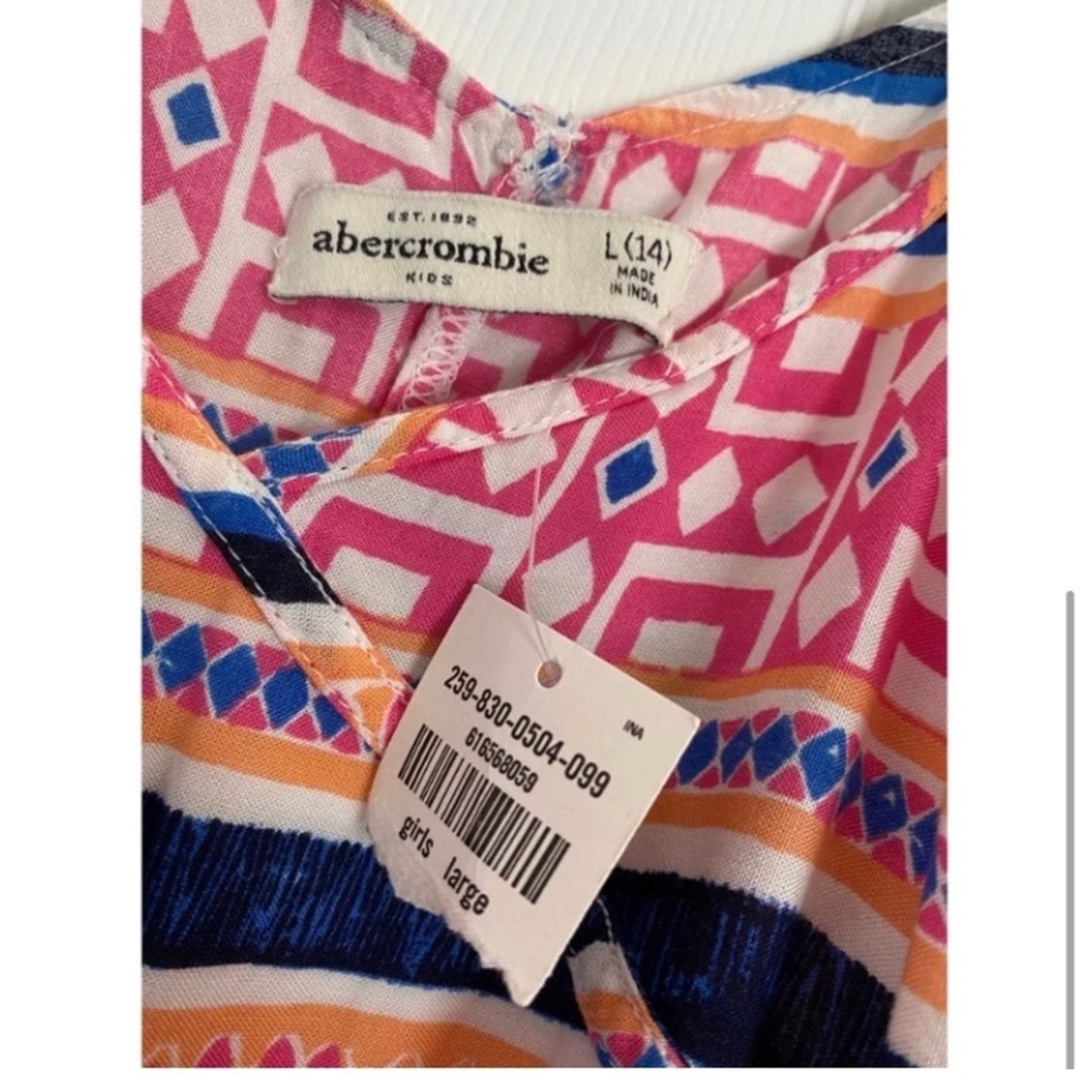 ABERCROMBIE Kids Pink Boho Jumpsuit - Picture 4 of 6